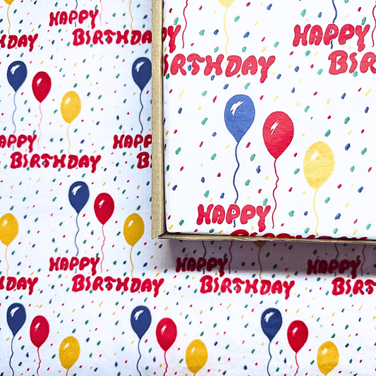 Birthday theme packaging for build your own natural dog treat box