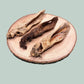 Pack of 3 dried lambs ears with fur natural dog treats