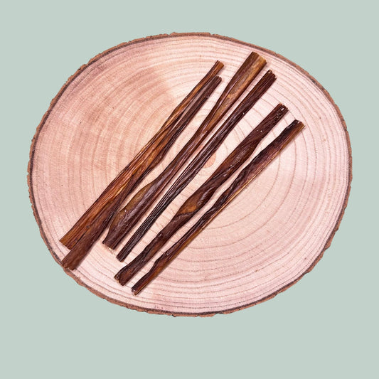 Dried pork spaghetti pig intestine natural treat for dogs