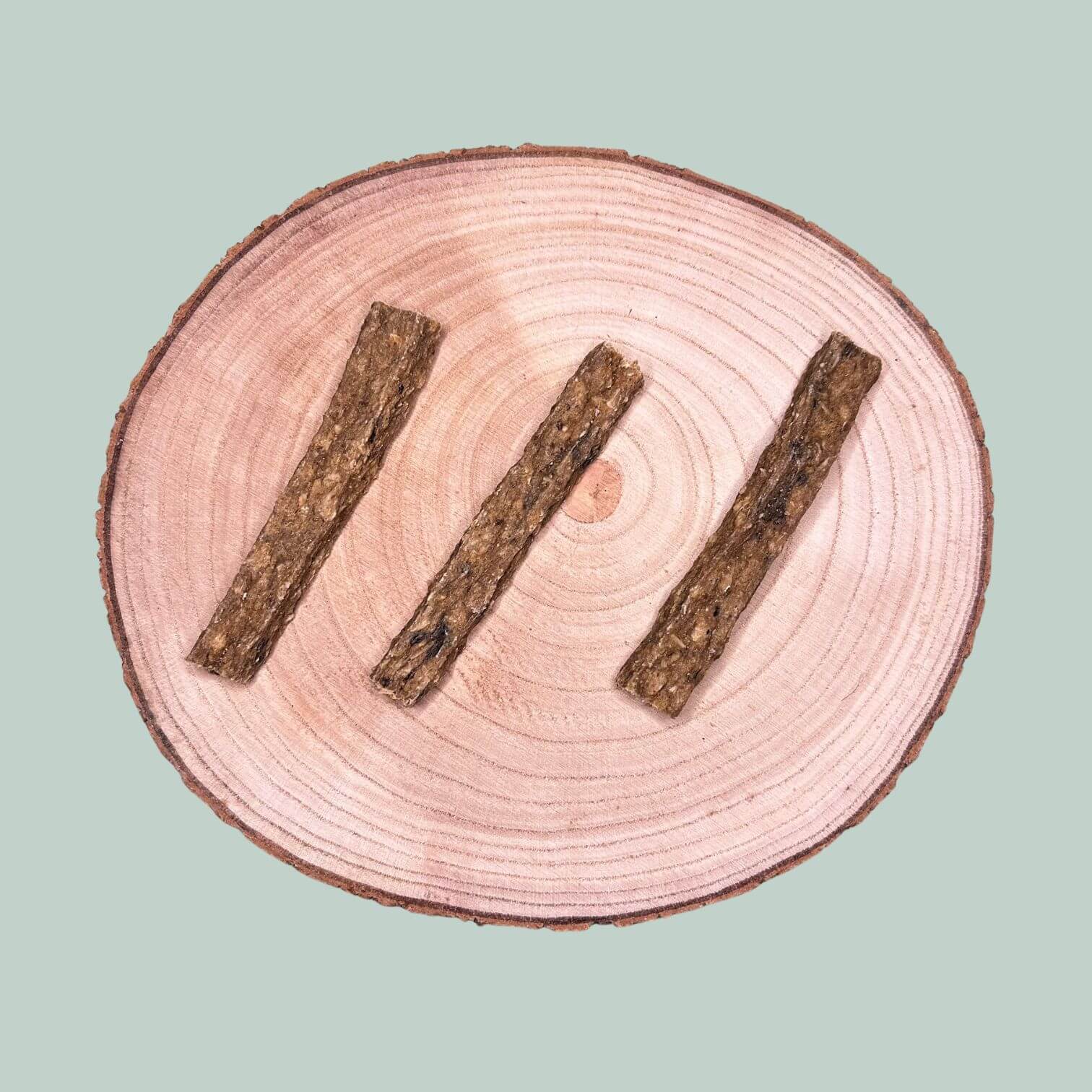 Dried salmon beam bars natural dental treat for dogs and puppies