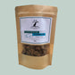 Pouch of dried flounder and cod dog training treats