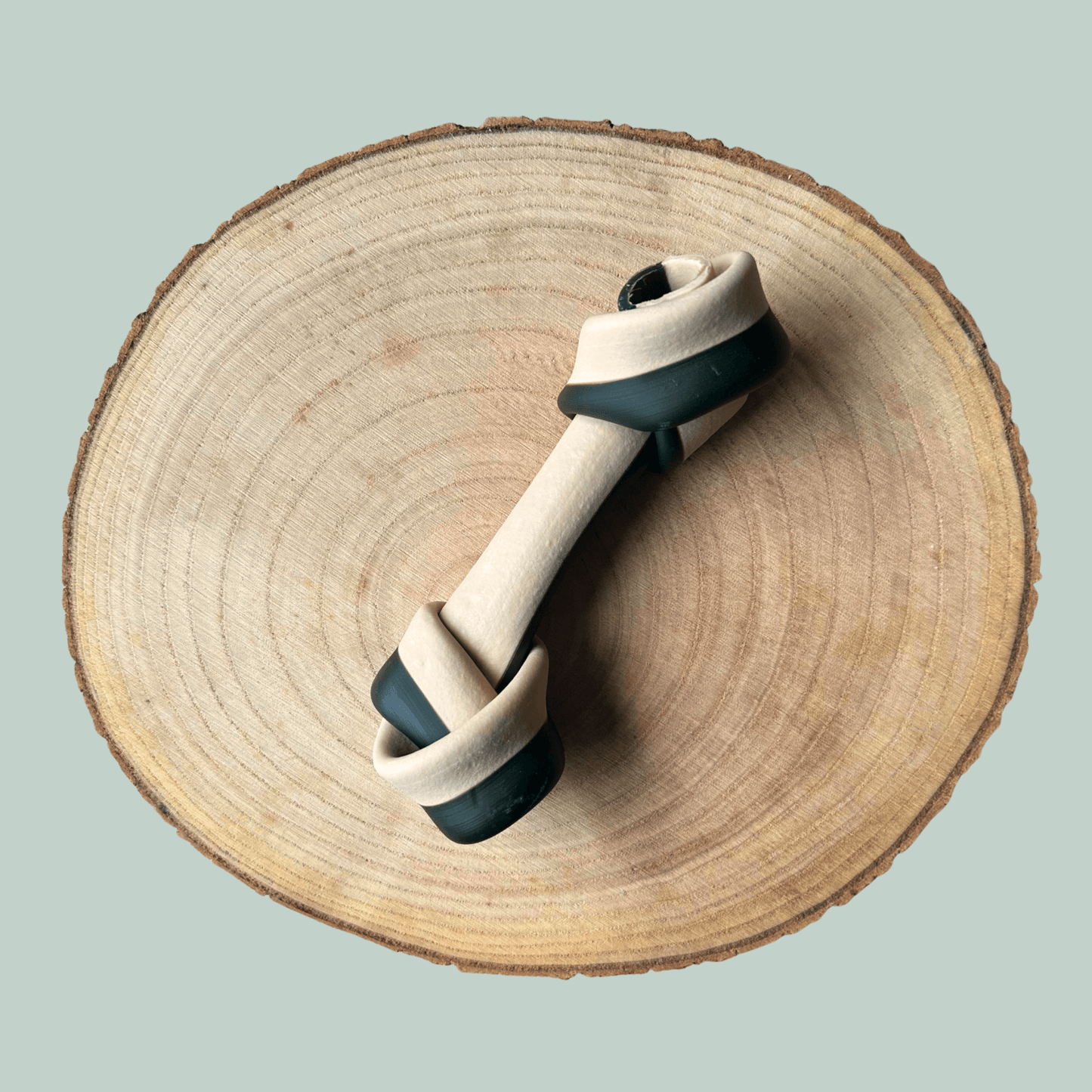 Large Veggie Knotted Bone