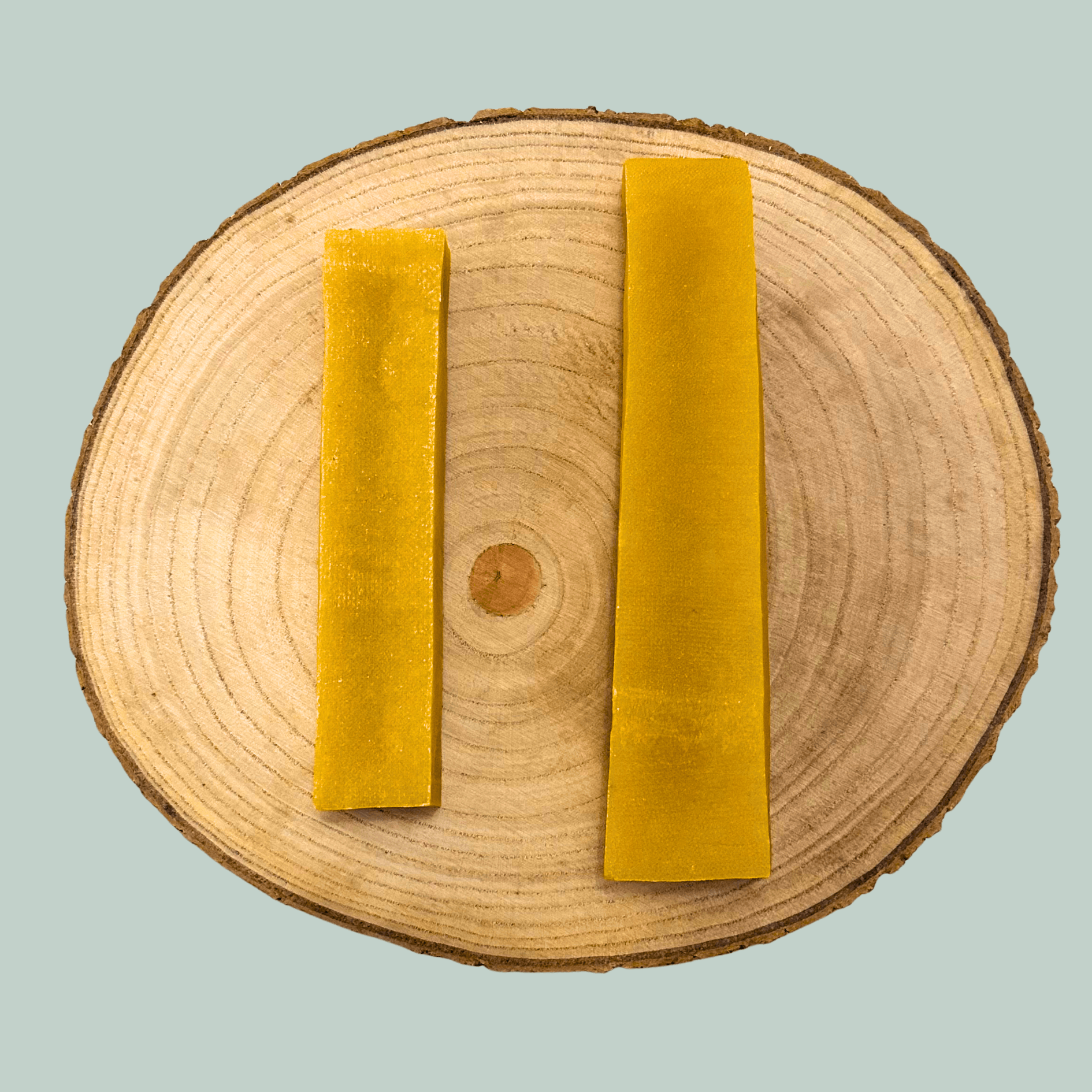 Two mango yak bars for dogs